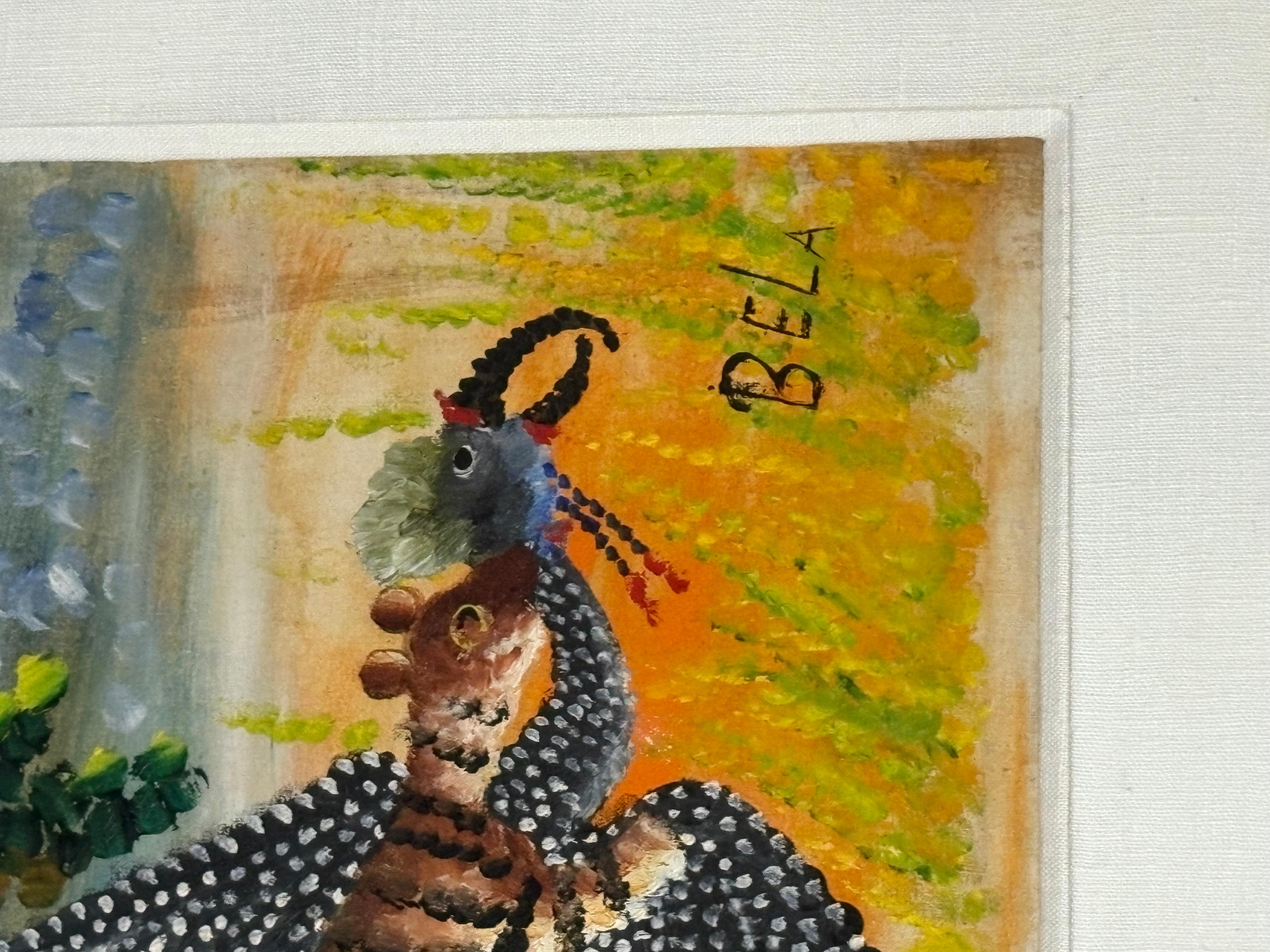 Bela Sara Original Painting on Canvas With Robert Kulicke Frame. In good condition measures 30x24. Comes with kulicke sticker on frame