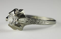 Belais Diamond Solitaire Engagement Ring