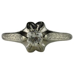 Belais Diamond Solitaire Engagement Ring