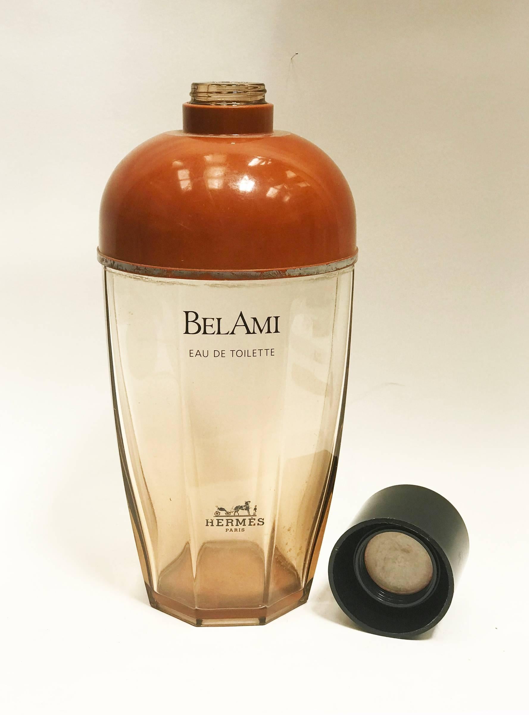 Verre Belami, flacon de parfum Factice par Hermés, 1970, France en vente