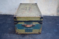 Belber Military Footlocker Captain A.O. Adams, 41st Infantry, circa 1909