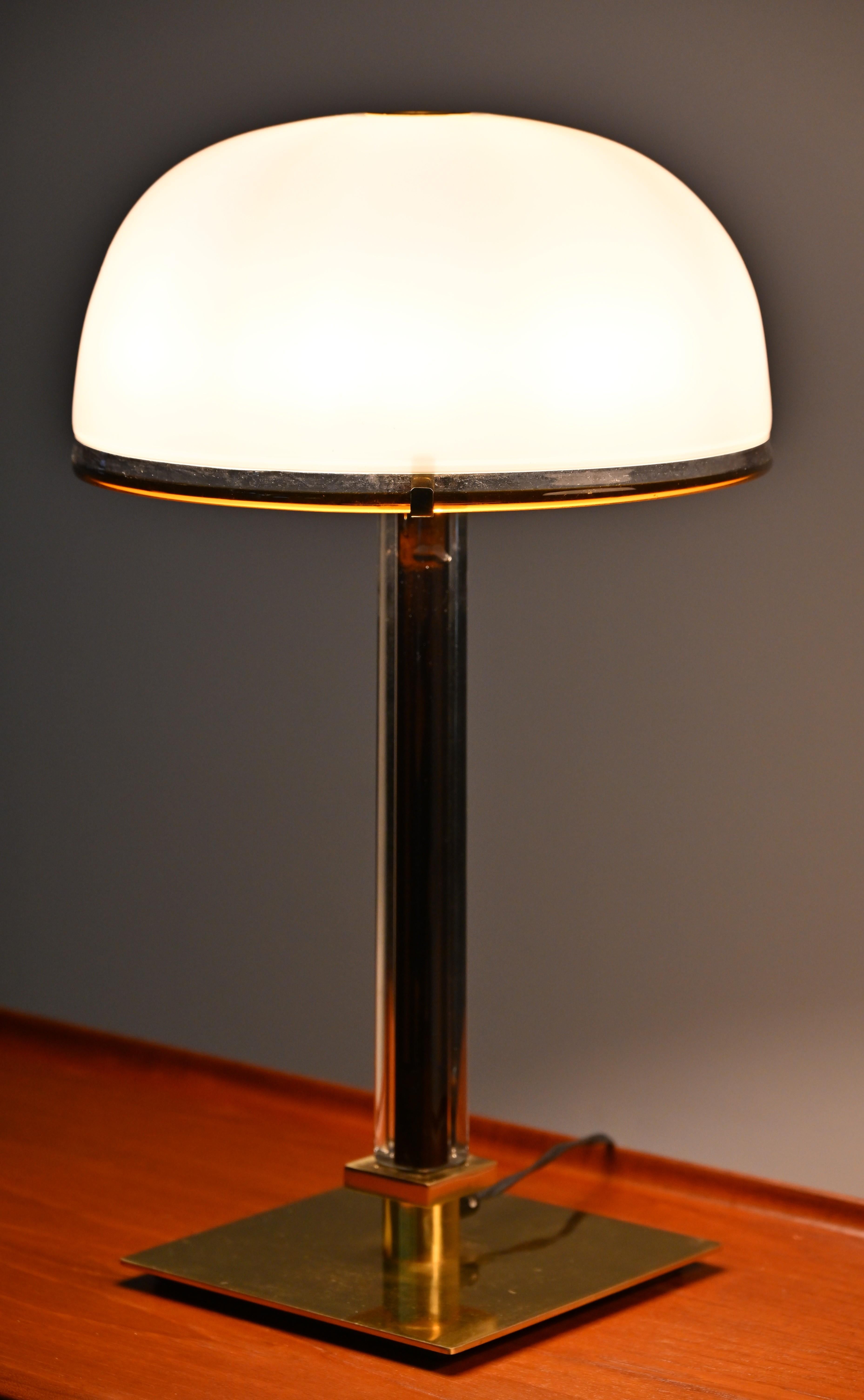 Plaqué Lampe à poser Belboi par Venini, 1986 en vente