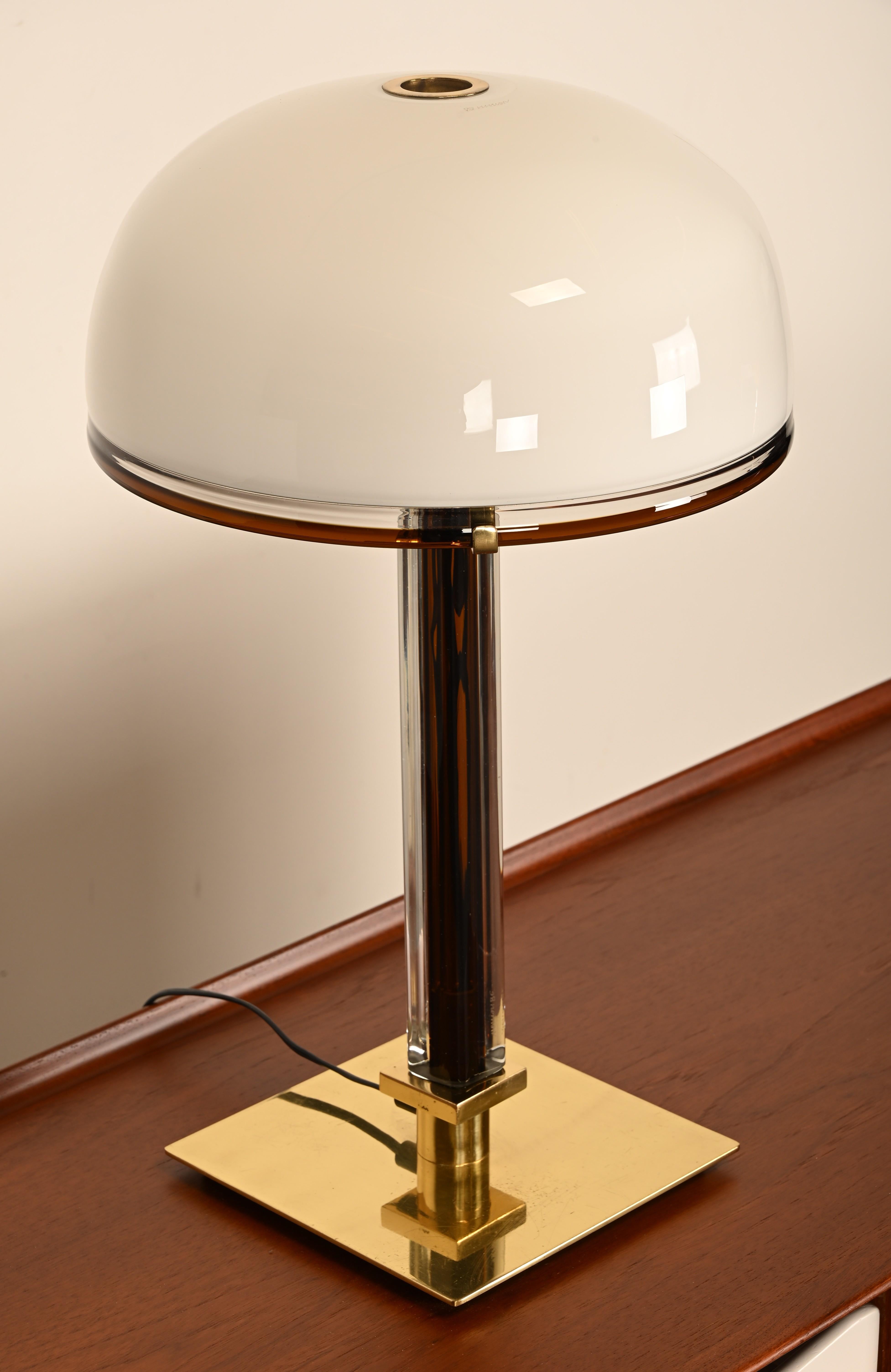 Lámpara de sobremesa Belboi de Venini, 1986 Metal en venta