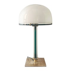 Belboi Venini Lampada da Tavolo 1991 Lattimo/Verde -Design-