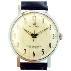 Belforte Series 9021 9021, Off White Dial, Certified and Warranty