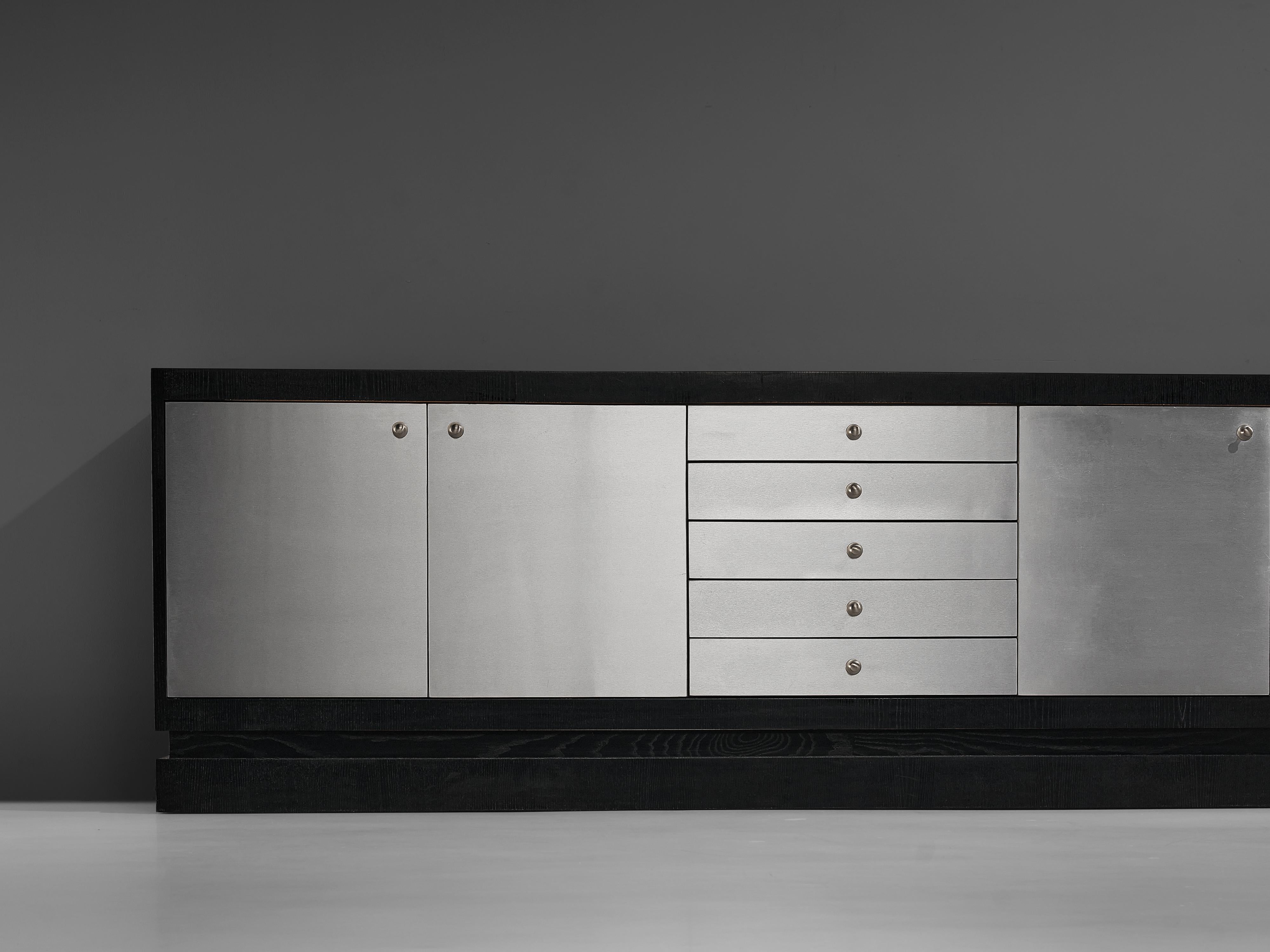 Belgian Aluminum Gloss Sideboard 2