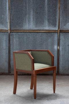 Belgian Art Deco Chair, 1930s