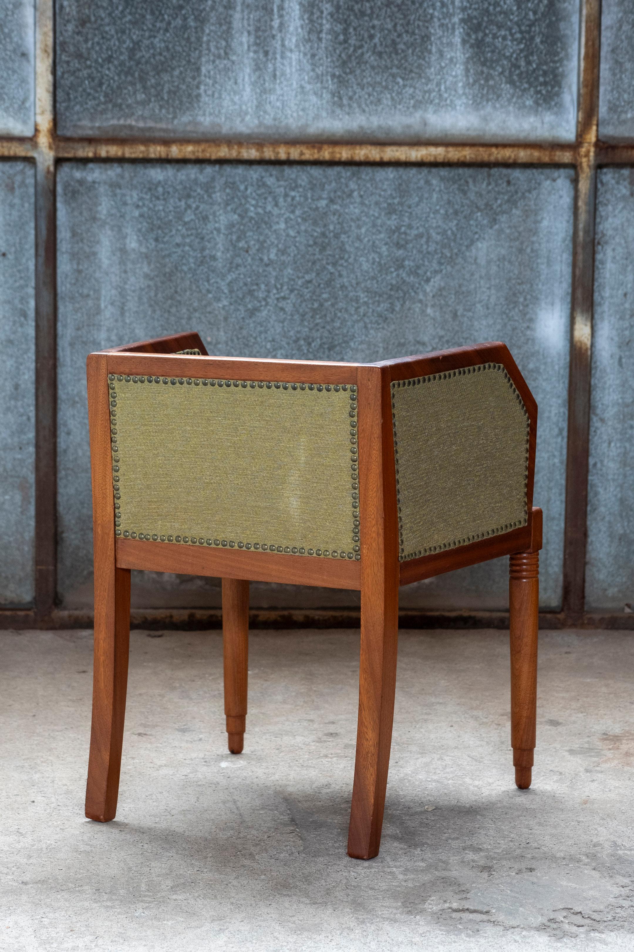 Belgian Art Deco Chair, 1930s For Sale 2