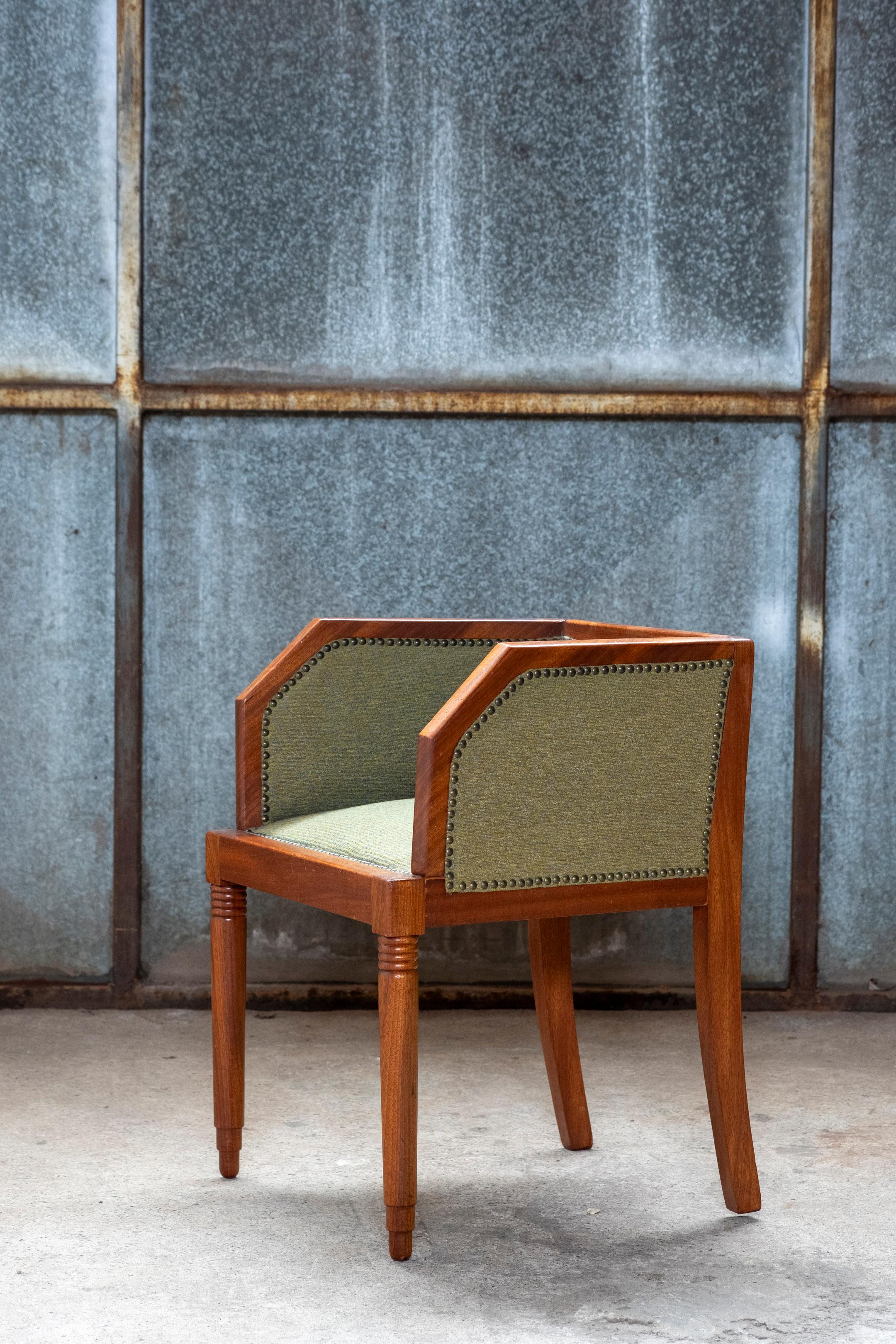 Belgian Art Deco Chair, 1930s For Sale 3