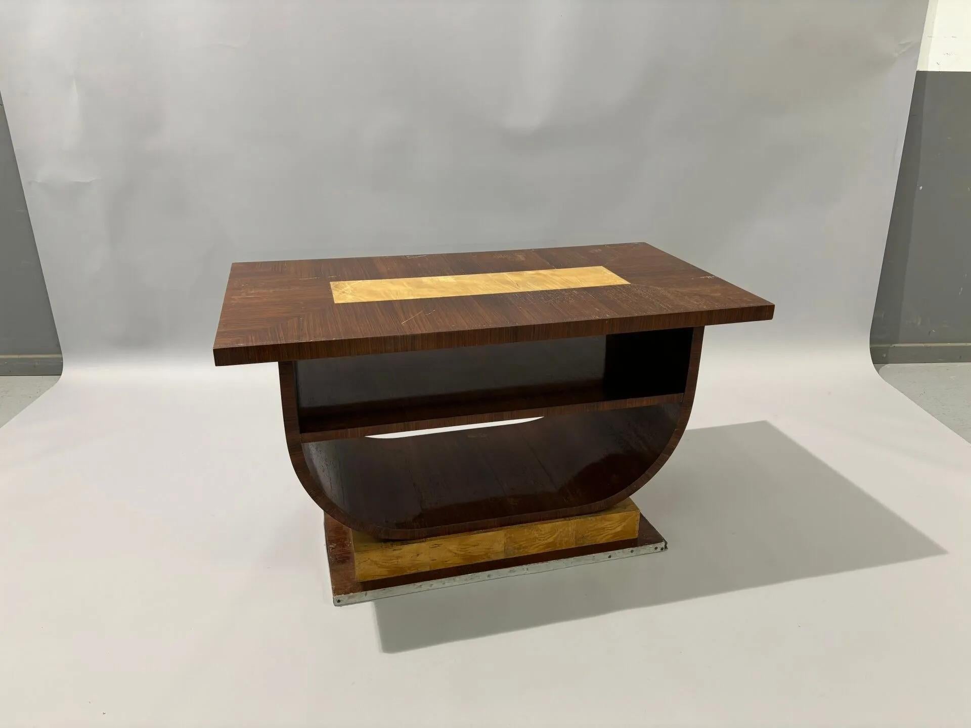 Metà XX secolo Gueridon belga art déco del 1930 circa in vendita