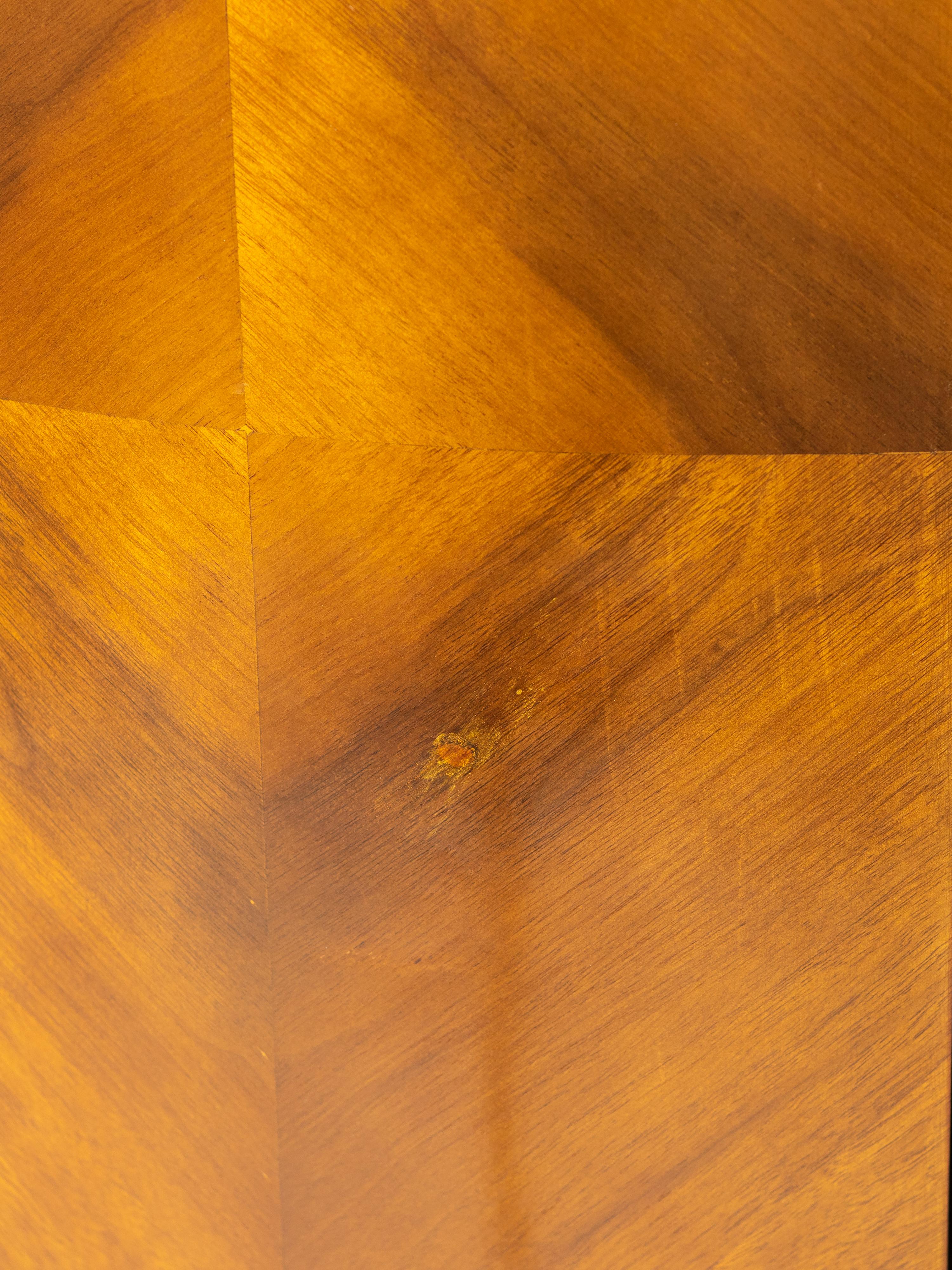 Belgian Art Deco Walnut Sideboard, 20th Century For Sale 14
