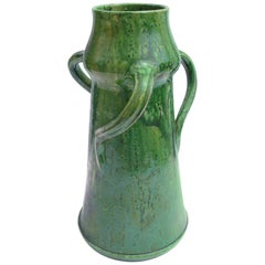 Belgian Art Nouveau Jugendstil Stoneware Pottery Vase, circa 1900