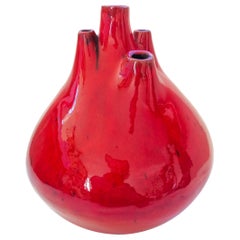 Vaso con beccuccio Studio Studio belga di Hugria Ceramics Laarne anni '60