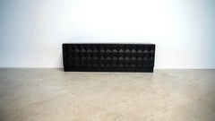 Belgian black brutalist sideboard