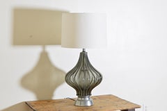 Belgian Blown Glass Lamp