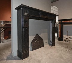 Belgian Bluestone Fireplace 19th Century