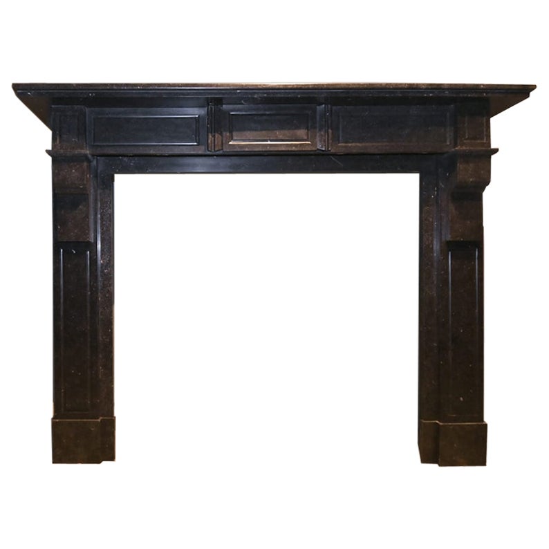Belgian Bluestone Fireplace 19th Century