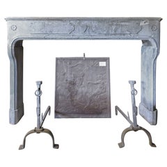 Belgian Bluestone Fireplace Mantel 18th Century