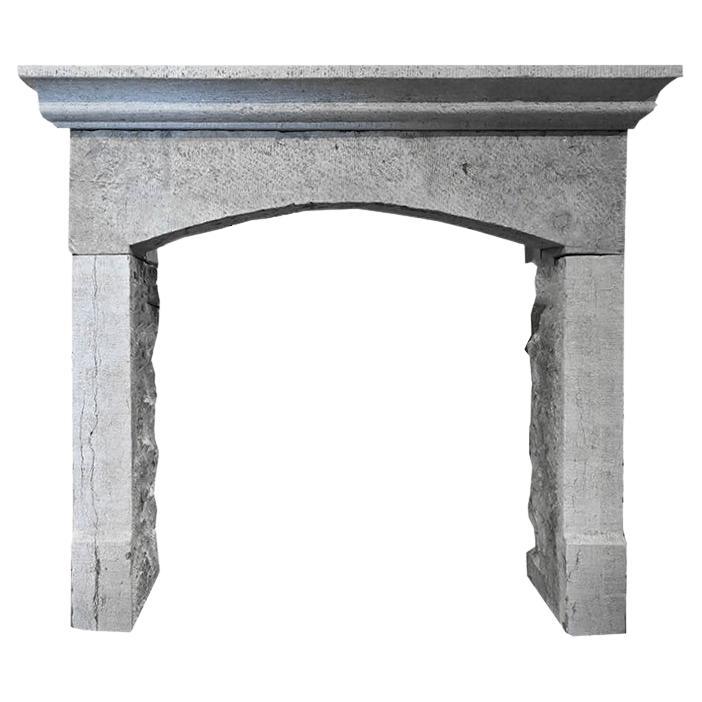 Belgian bluestone fireplace to place in front of the chimney 19th Century