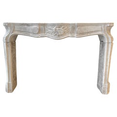 Used Belgian Bluestone Mantel