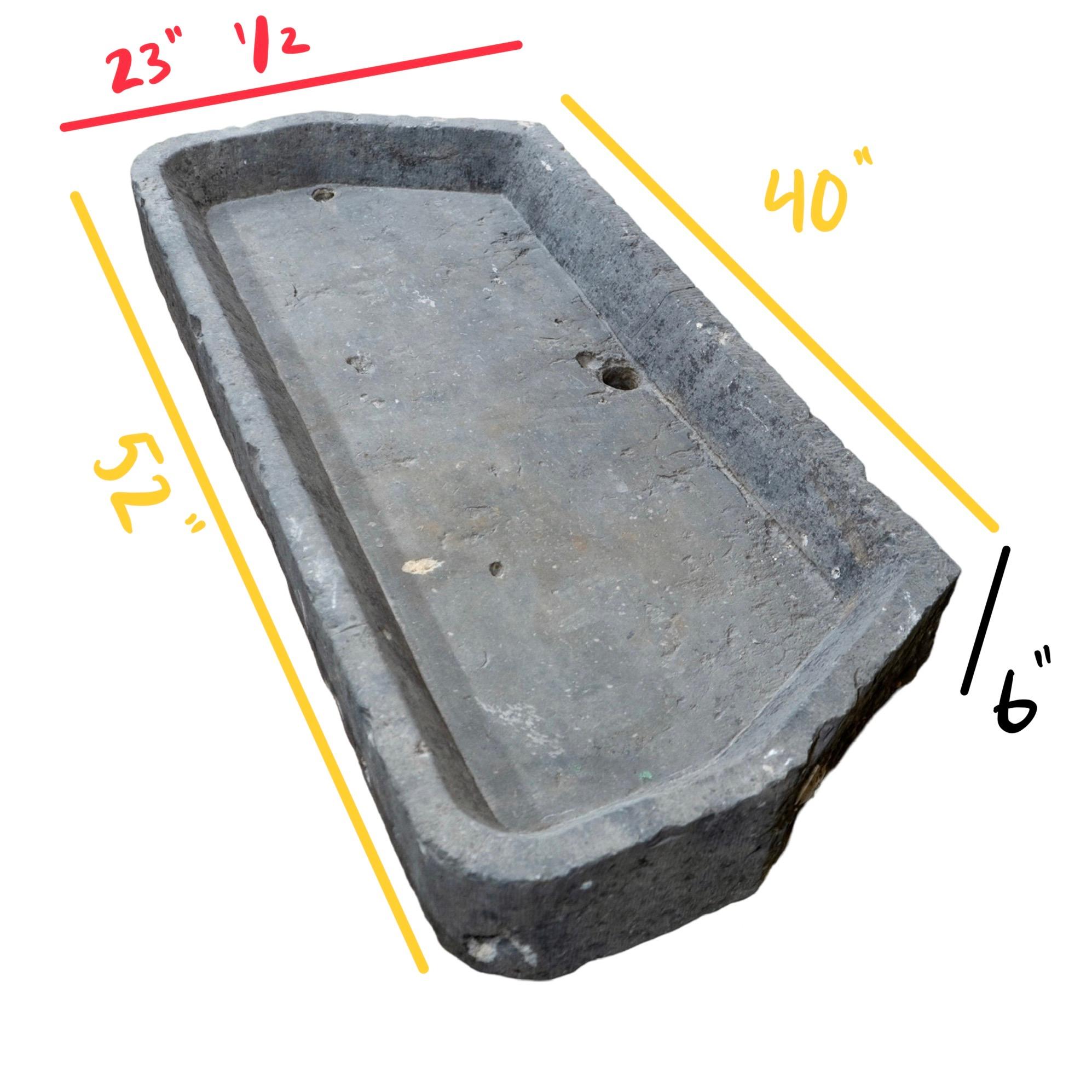 Belgian Bluestone Sink 2