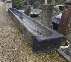 Belgian bluestone trough