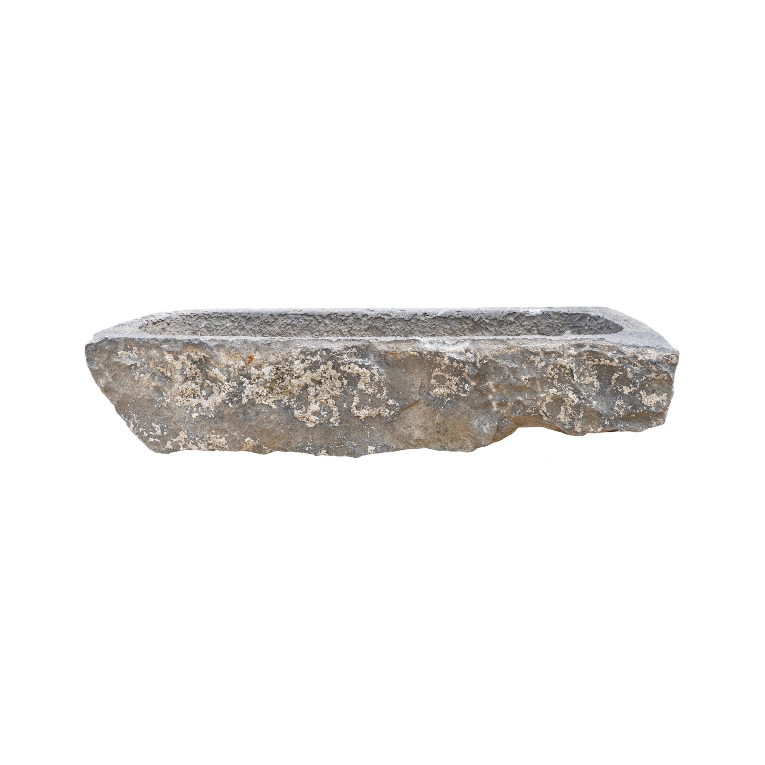 Belgian Bluestone Trough In Good Condition For Sale In Dallas, TX