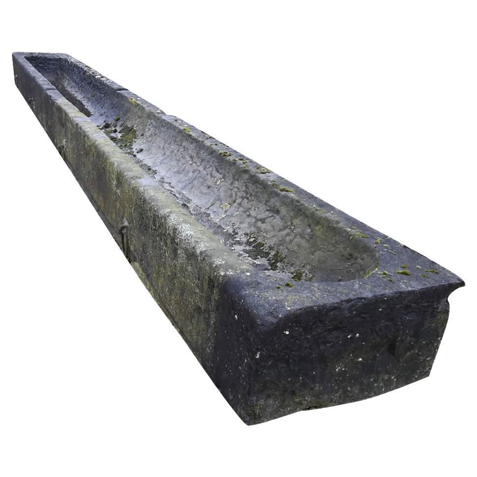 Belgian bluestone trough For Sale