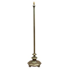 Belgian Brass Floor Lamp