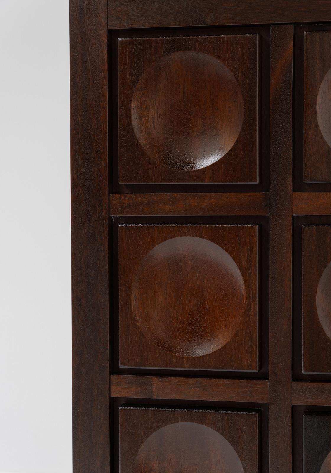 Belgian Brutalist Bar Cabinet, 1970s 4