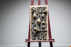 Belgian Brutalist Ceramic wall art