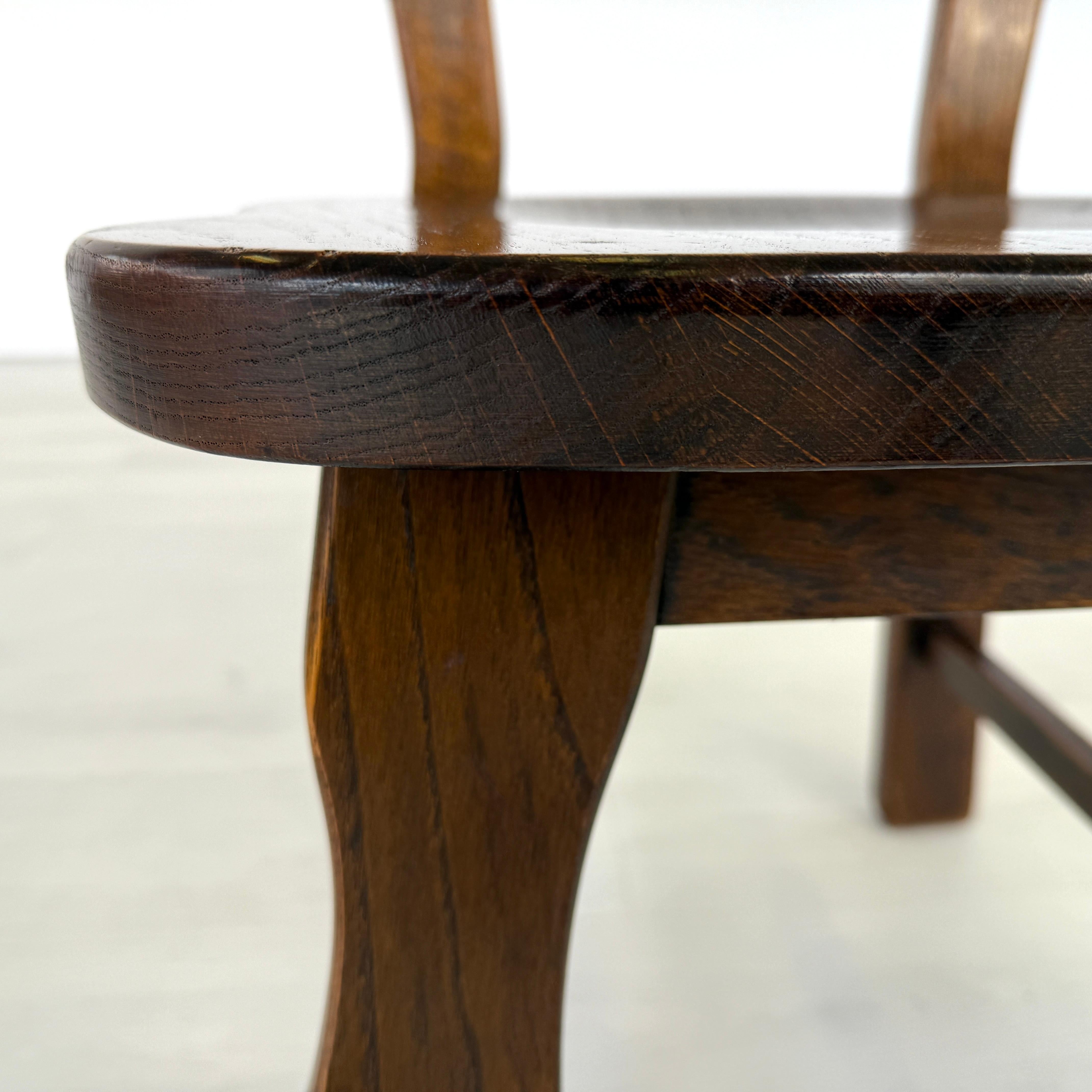 Chaises de salle à manger belges brutalistes - Lot de 6 en vente 3