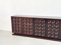 Belgian brutalist sideboard by Defour