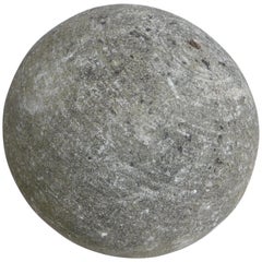 Belgian Cast Stone Ball Garden Ornament