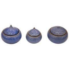 Belgian Ceramic Pots by Antonio Lampecco