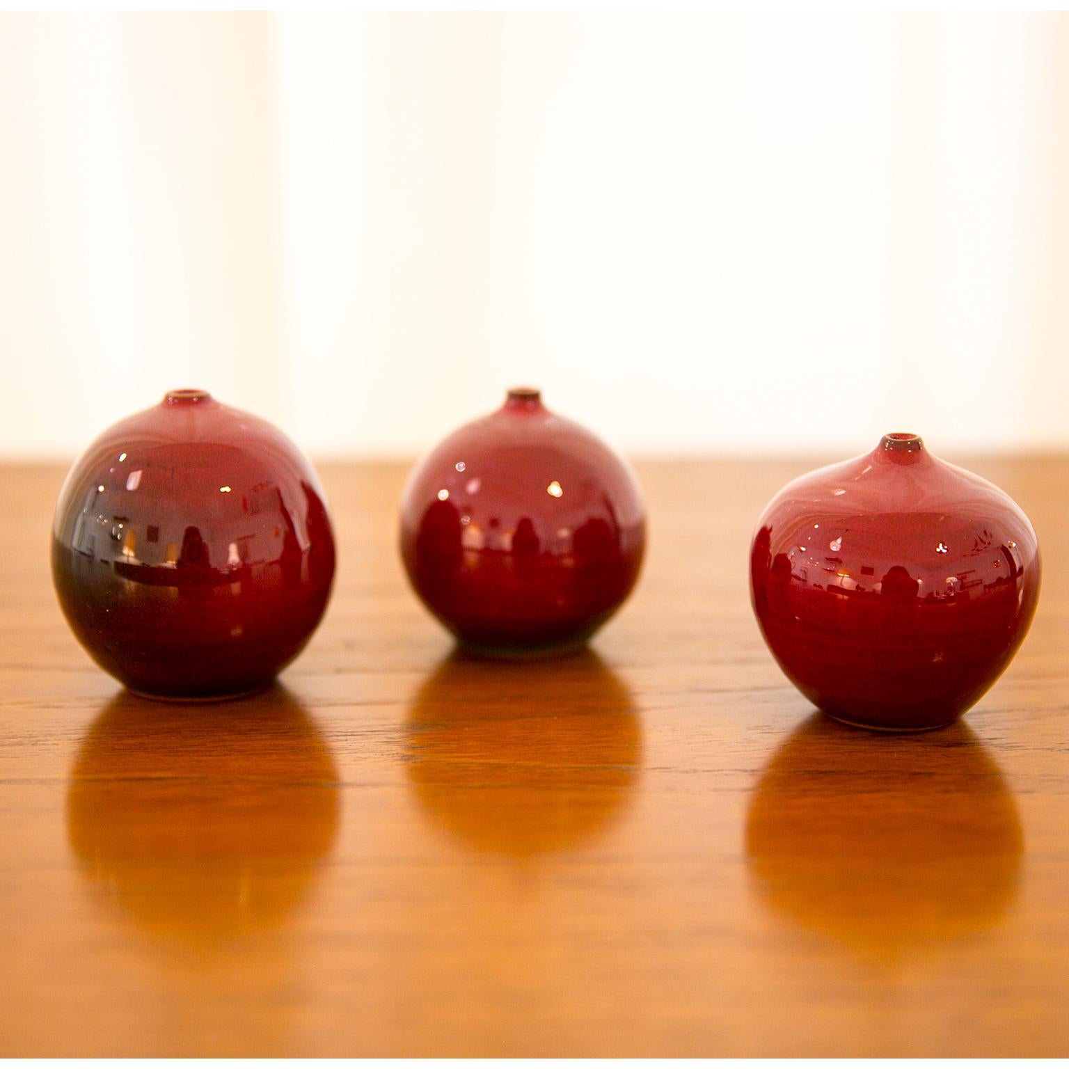 Belgian Ceramic Vases by Antonio Lampecco For Sale 7