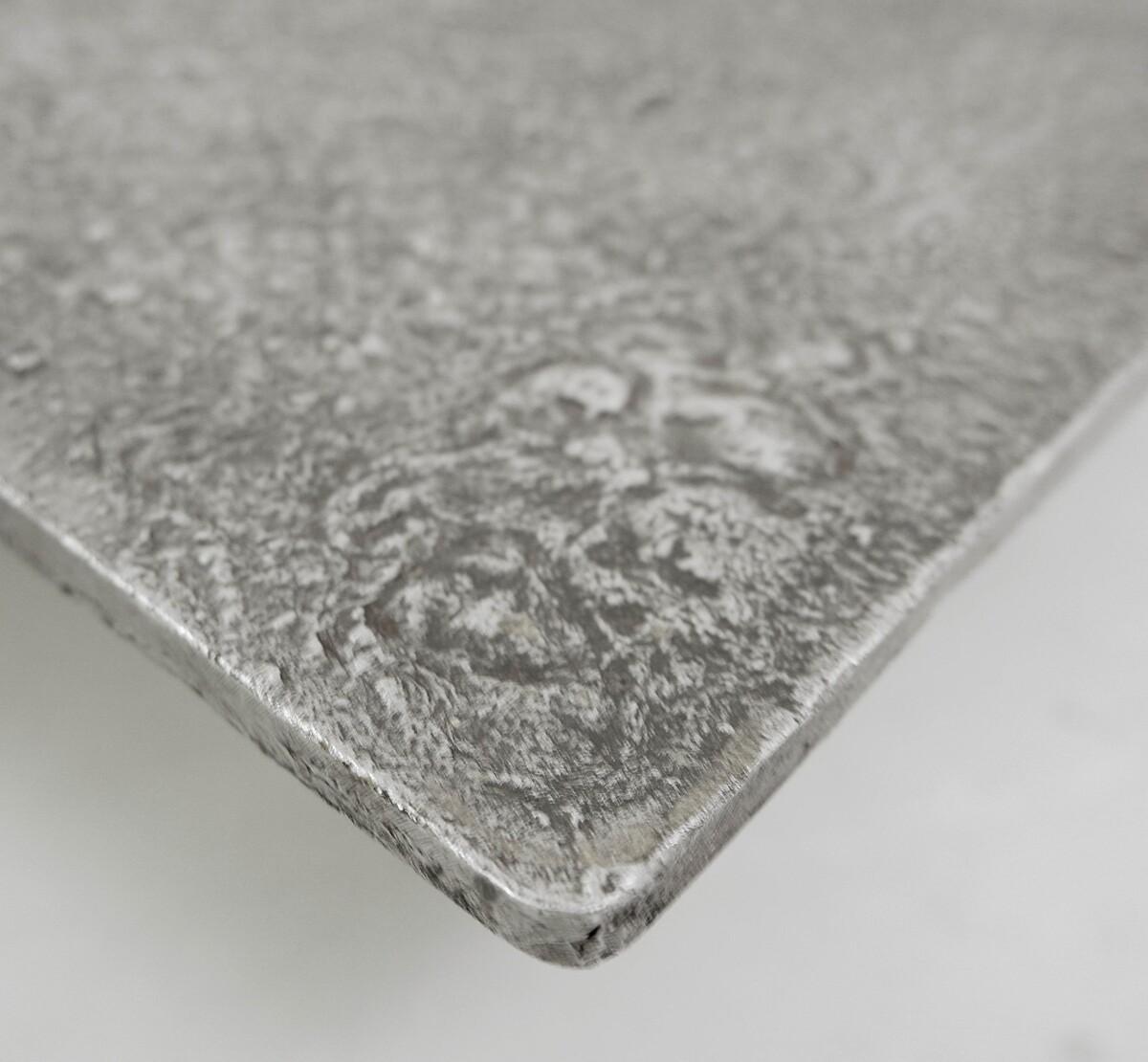 Aluminum Belgian Coffee Table by Willy Ceysens, Aluminium Cast, 1970s For Sale