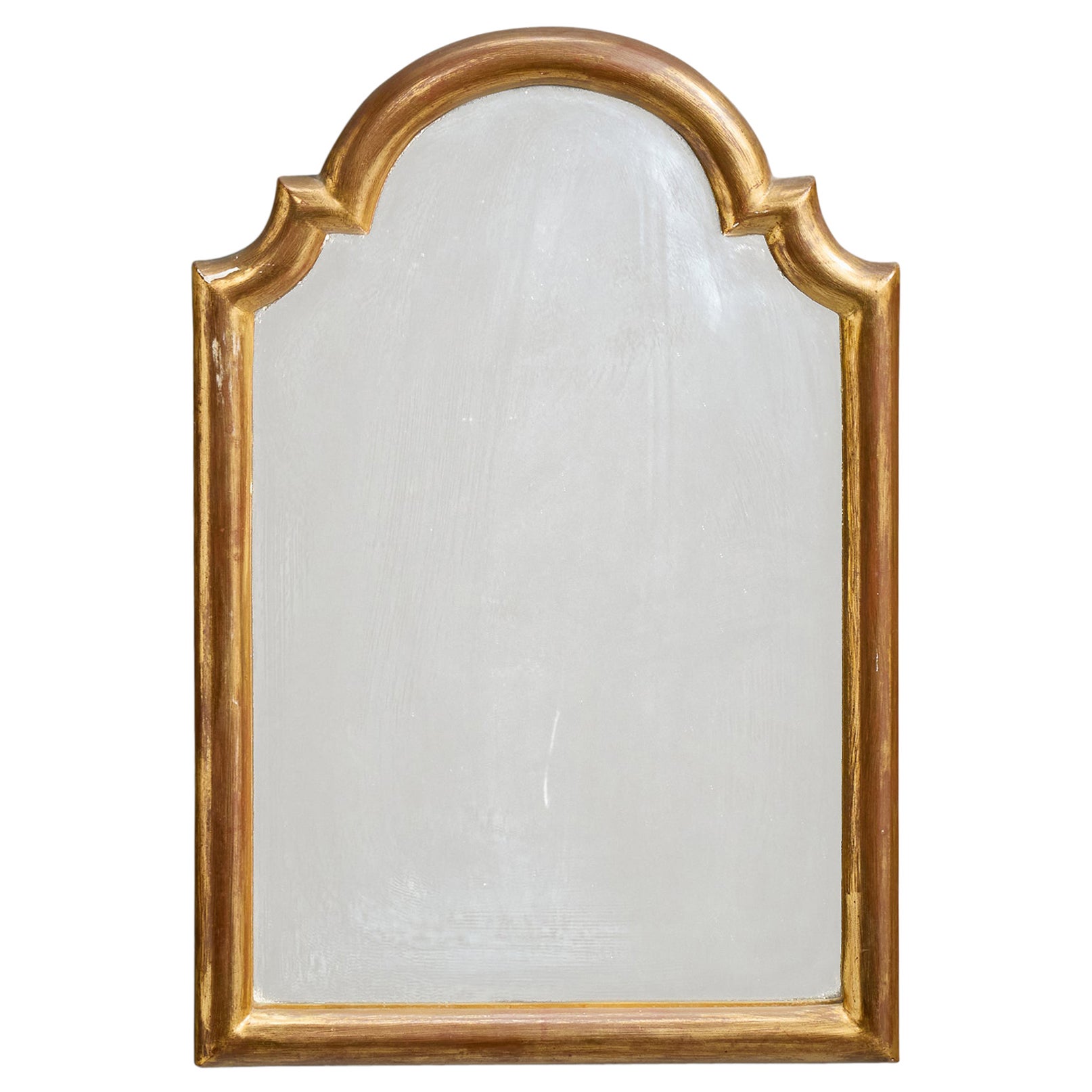 Designer belga, Specchio da parete, Wood, Belgio, anni '70