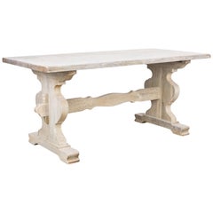 Retro Belgian Farmhouse Trestle Table