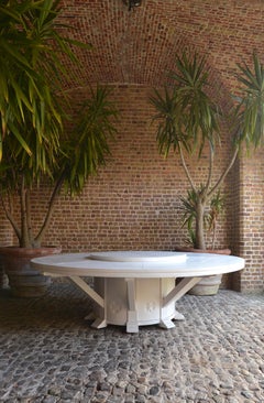 Belgian Gothic Revival Center Table