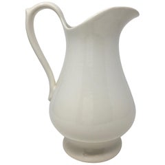 ironstone pitchers Antique Belgian Ironstone Pitcher
