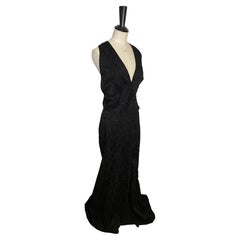 Belgian Kaat Tilley Evening Skirt With Matching Halterneck Top. Size UK 12 - 14