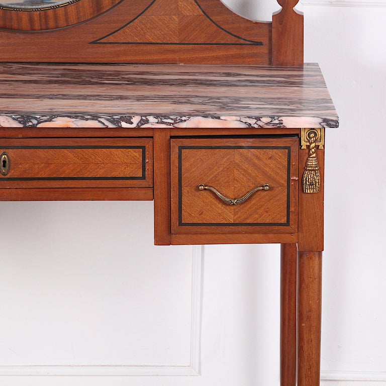 Belgian Mahogany Vanity at 1stDibs
