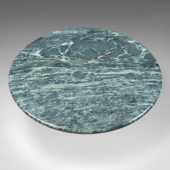 Belgian Marble Coffee Table, Low, Circular, Late 20th Century