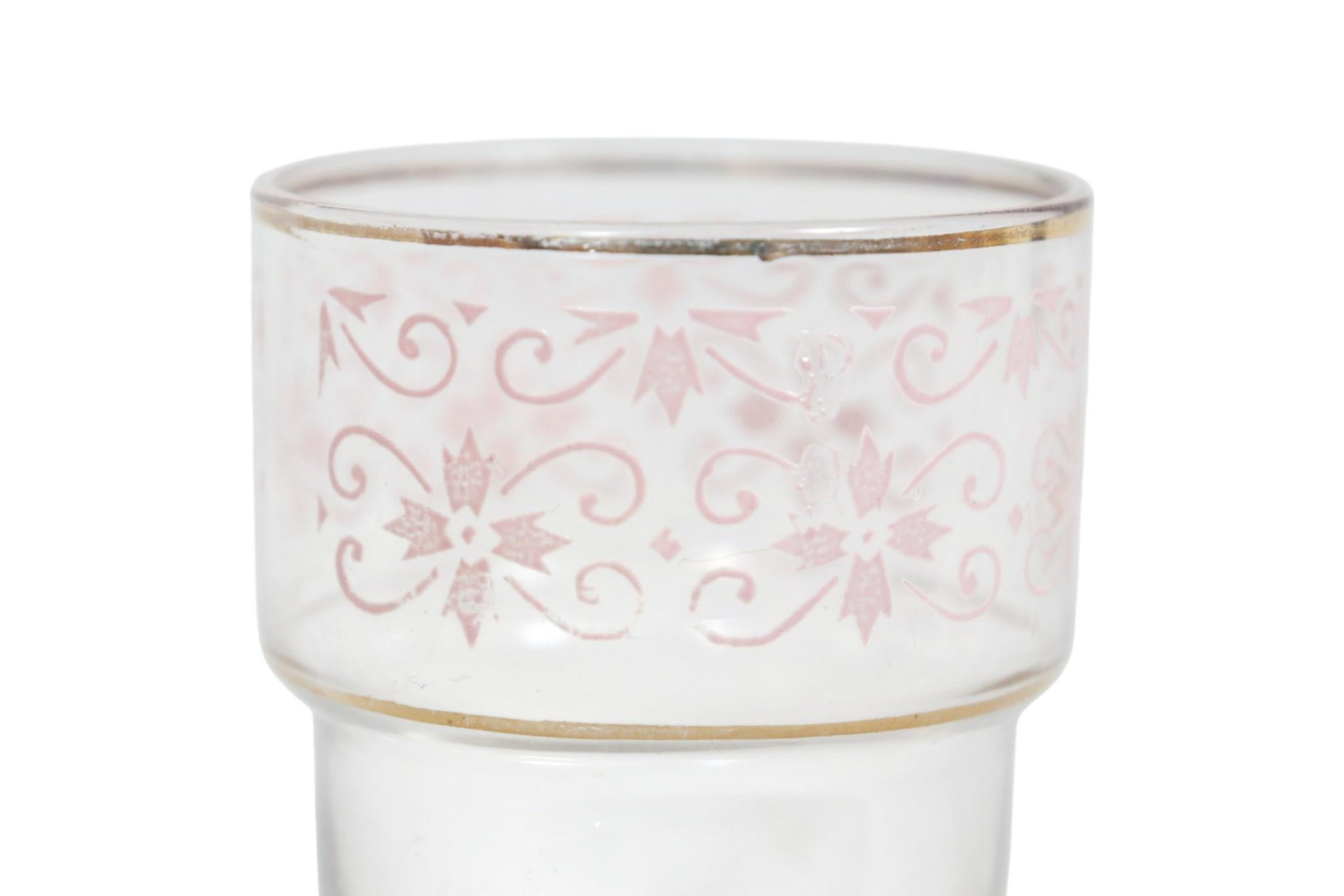 Juego de 4 vasos de chupito belgas de mediados de siglo Belga en venta