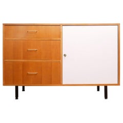 Belgian Midcentury Jos De Mey Tricolor Cabinet, 1950s