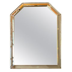 Belgian Mirror with Faceted Edge, 1990s
