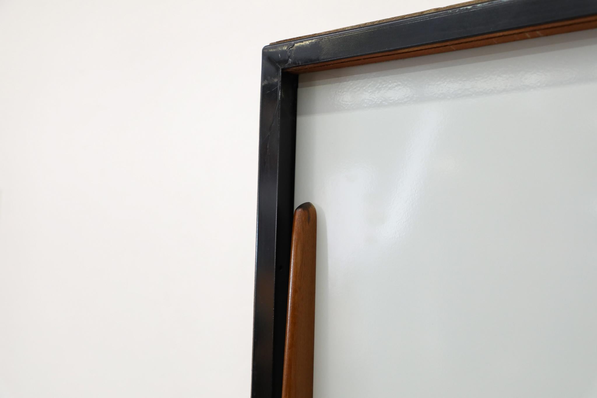 Belgischer moderner Kleiderschrank von Willy Van Der Meeren für Tubax, Grau und Schwarz, 1952 im Angebot 7