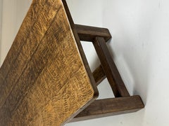 Table monastique belge, en chêne, 280 cm