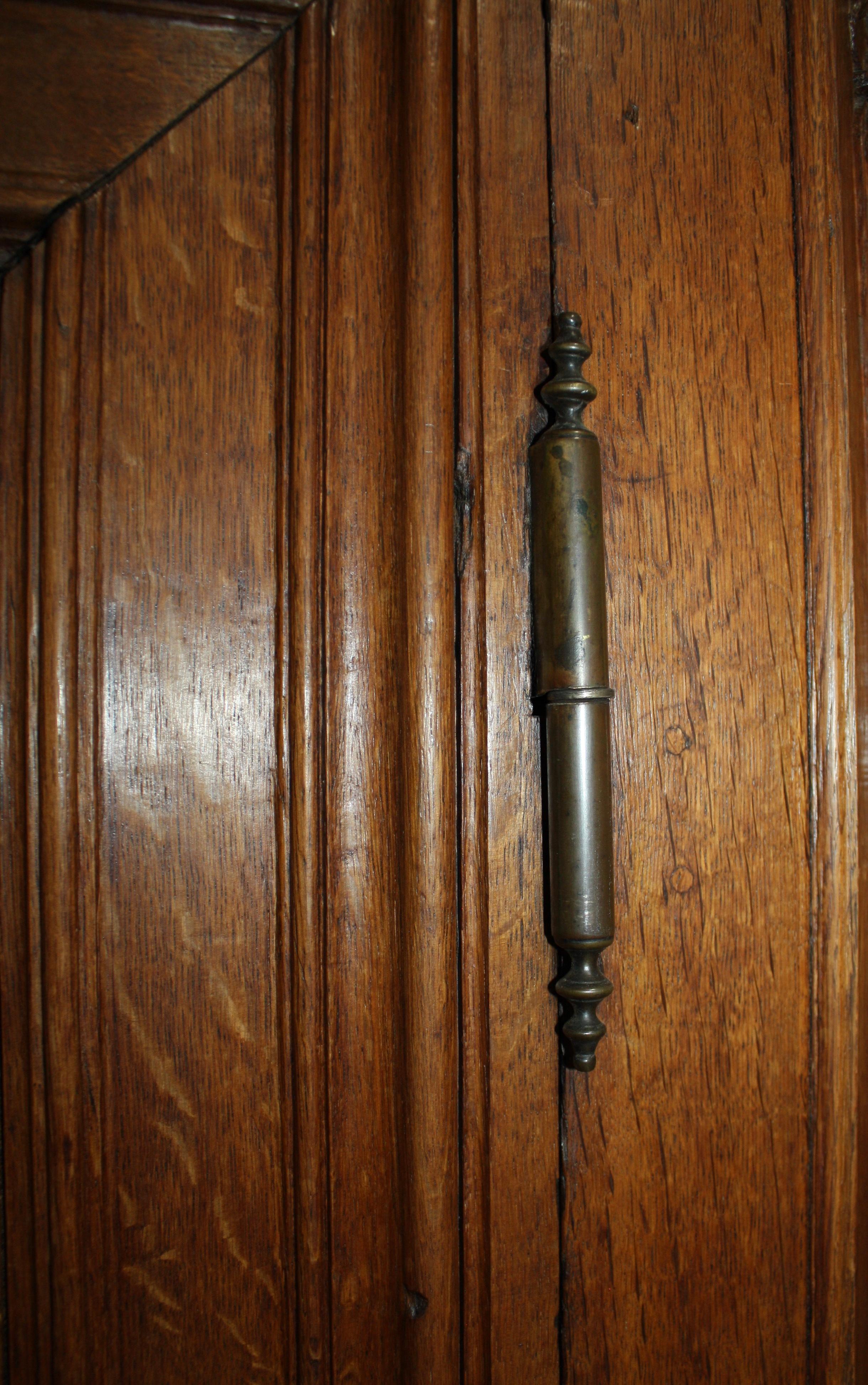 Early 19th Century Belgian Oak Armoire, circa 1820 For Sale